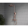 Душевая колонна VITRA AQUAHEAT BLISS 240 2F, медь A4720526EXP